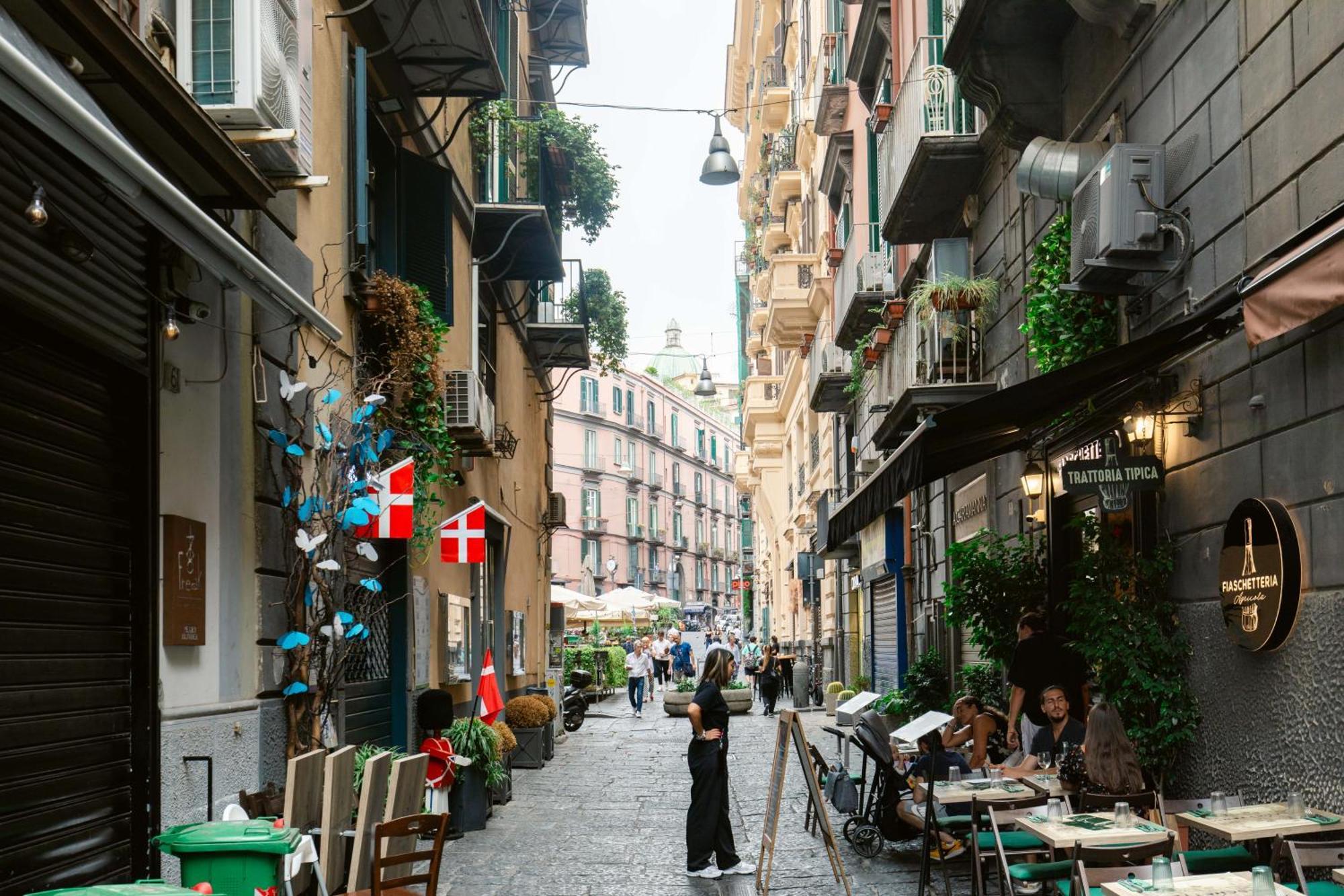 Calaba Chiaia Leilighet Napoli Eksteriør bilde