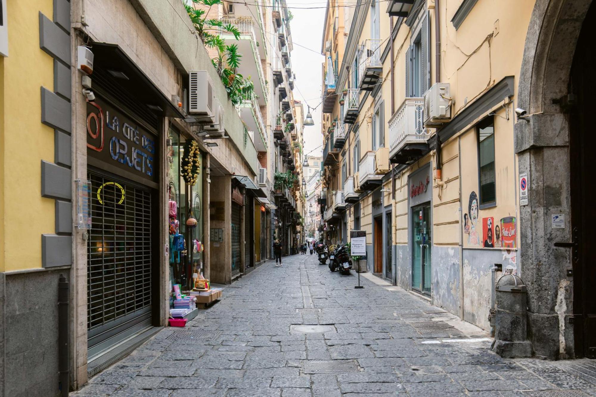 Calaba Chiaia Leilighet Napoli Eksteriør bilde