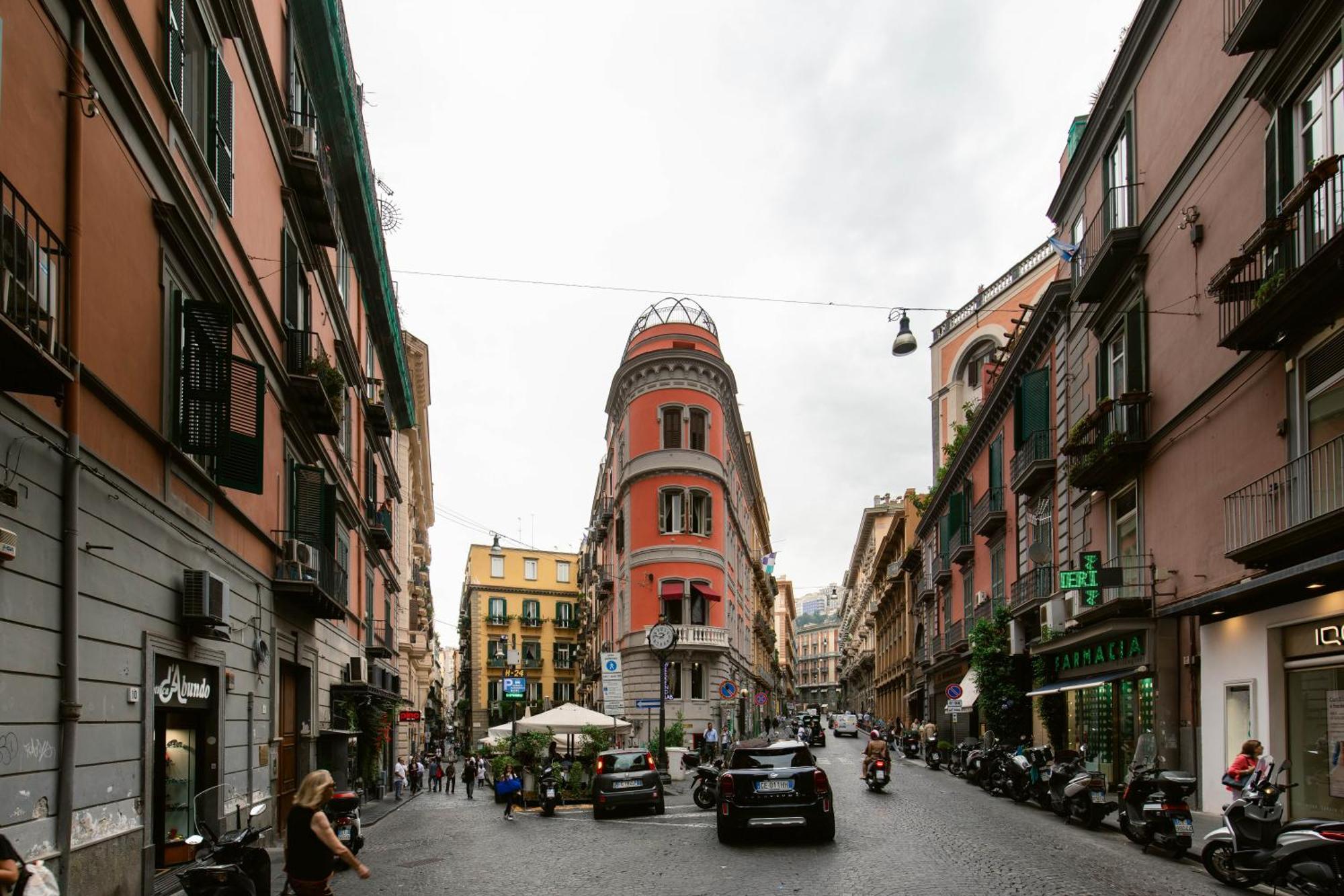 Calaba Chiaia Leilighet Napoli Eksteriør bilde